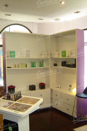 Présentoir double face